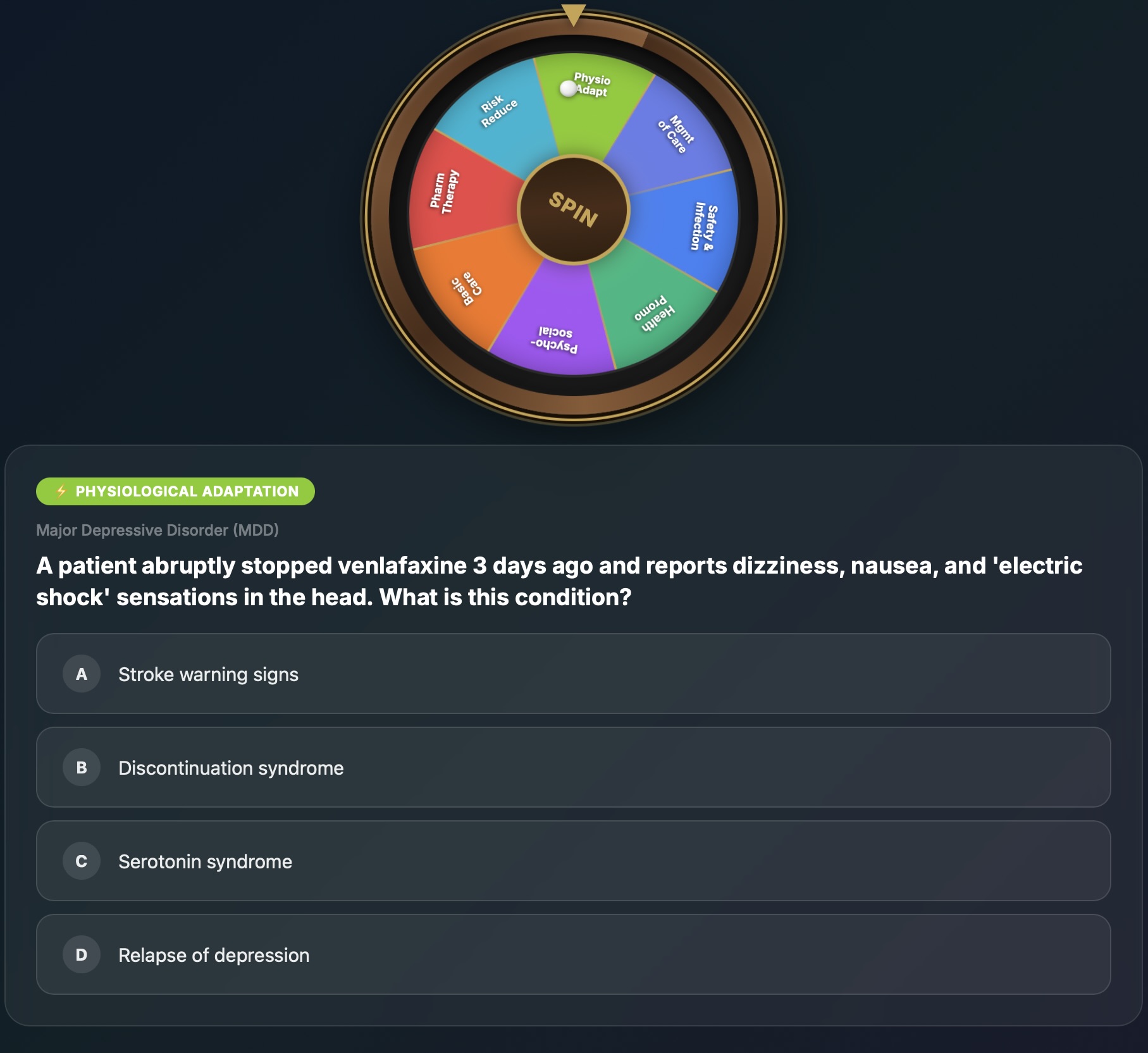 Pathophysiology Quiz